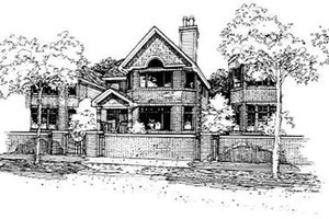 Traditional Exterior - Front Elevation Plan #50-224