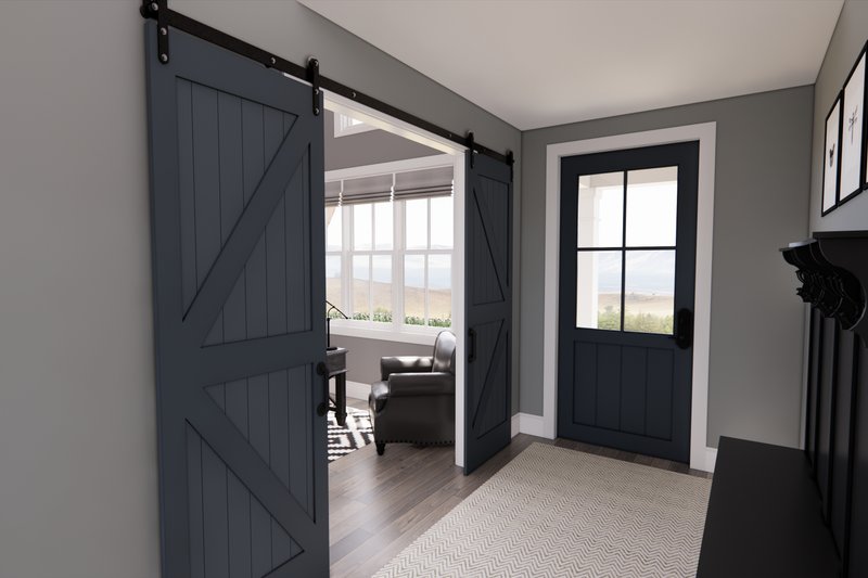 Home Plan - Interior - Entry 1 for Farmhouse House Plan #51-1569 - 3 bed, 3 bath
