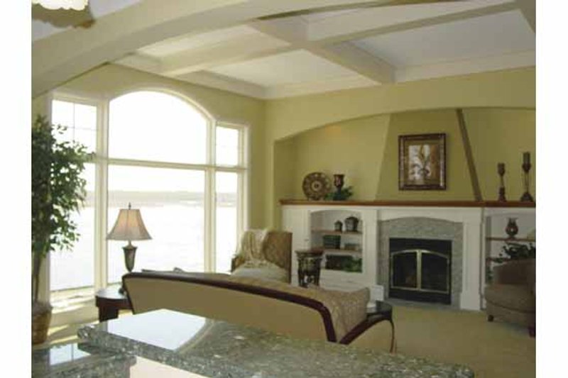 Home Plan - Interior - Family Room 1 for European House Plan #320-994 - 3 bed, 2.5 bath
