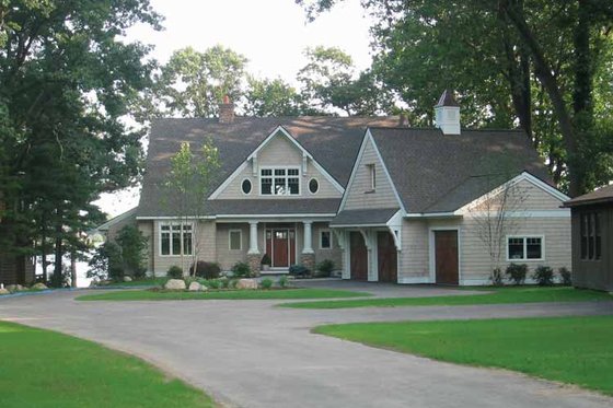 Exterior - Front Elevation 4 for Craftsman House Plan #928-21 - 5 bed, 4 bath