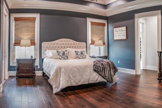 Interior - Master Bedroom for European House Plan #430-192 - 3 bed, 2 bath