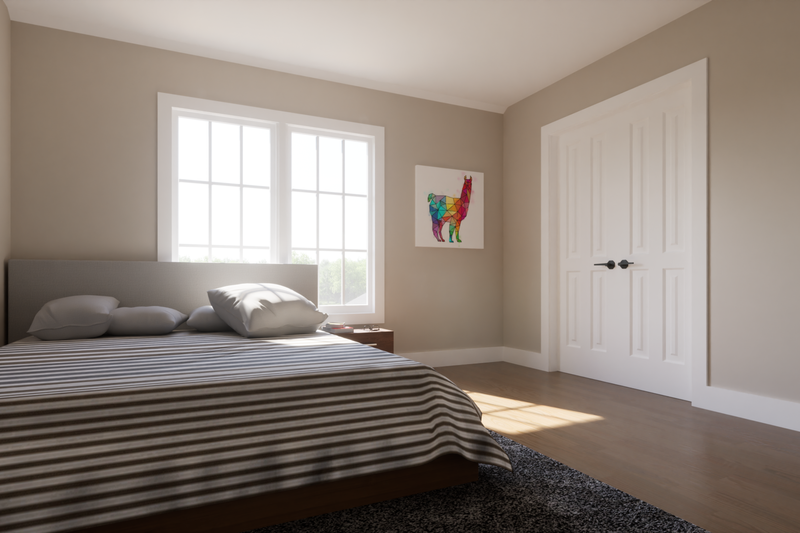 House Design - Interior - Bedroom for Country House Plan #1116-35 - 4 bed, 2.5 bath