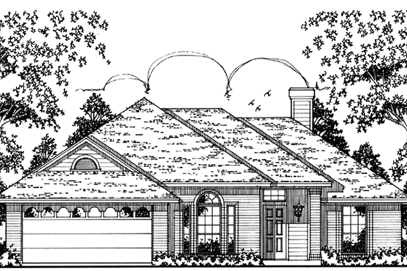 House Design - Traditional Exterior - Front Elevation Plan #42-671