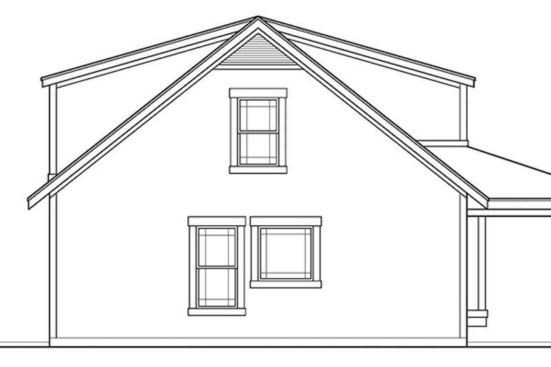 Home Plan - Exterior - Other Elevation 1 for Country House Plan #472-239 - 3 bed, 2 bath