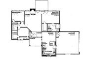 Ranch Style House Plan - 3 Beds 2 Baths 1434 Sq/Ft Plan #30-319 