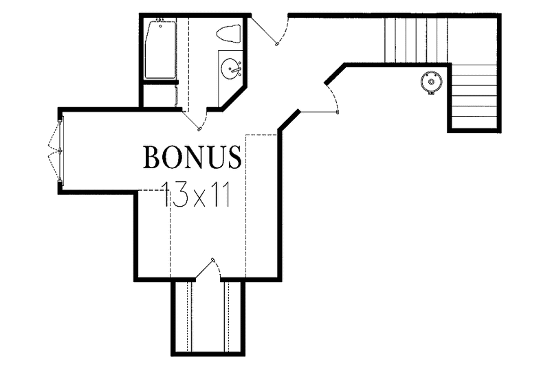 Dream House Plan - Floor Plan - Other Floor for Ranch House Plan #15-366 - 4 bed, 2.5 bath