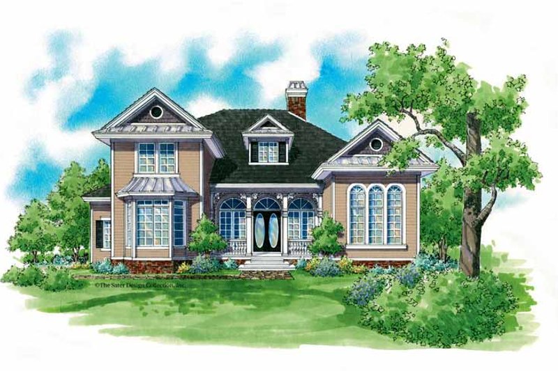 Home Plan - Victorian Exterior - Front Elevation Plan #930-209