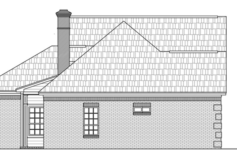 Home Plan - Exterior - Other Elevation for Contemporary House Plan #21-402 - 3 bed, 2 bath