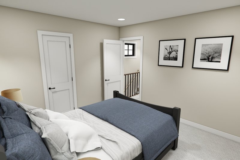 House Design - Interior - Bedroom for Farmhouse House Plan #51-1377 - 3 bed, 2.5 bath