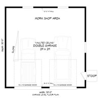 Floor Plan - Main Floor for Victorian House Plan #932-439, 0 bath