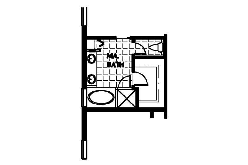 Home Plan - Floor Plan - Other Floor for Contemporary House Plan #999-72 - 3 bed, 2 bath