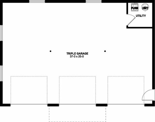 Traditional Floor Plan - Lower Floor Plan #126-161