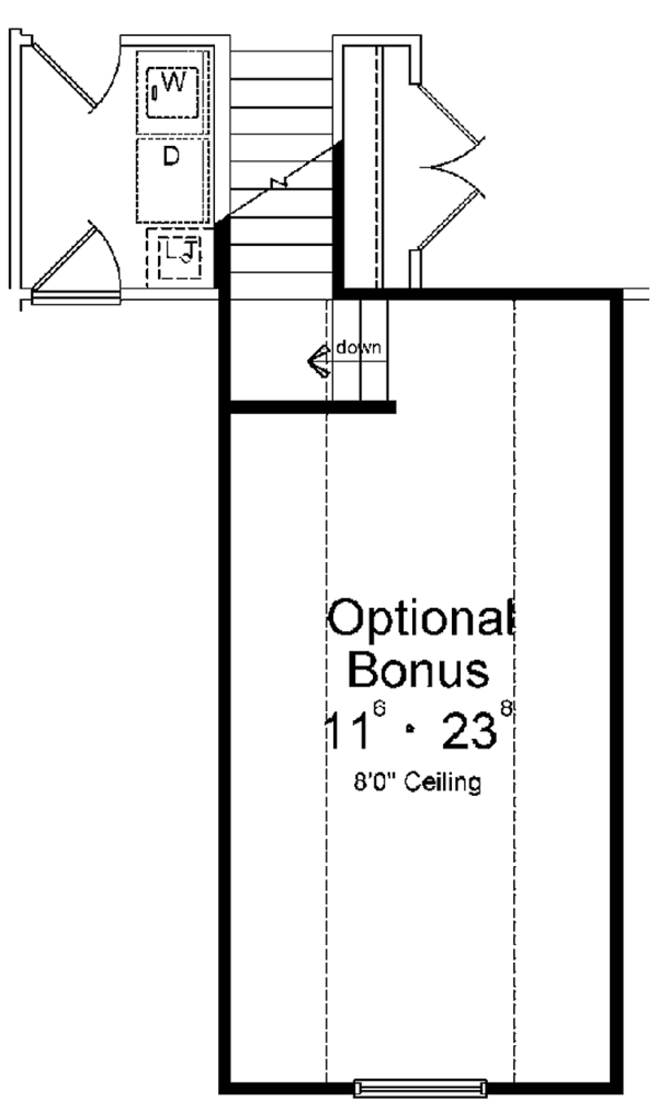 Architectural House Design - Traditional Floor Plan - Other Floor Plan #1015-20