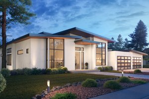 Exterior - Other Elevation for Contemporary House Plan #1066-112 - 5 bed, 5 bath