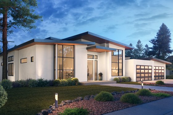 Exterior - Other Elevation for Contemporary House Plan #1066-112 - 5 bed, 5 bath