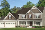 Traditional Style House Plan - 4 Beds 2.5 Baths 2665 Sq/Ft Plan #1010-158 