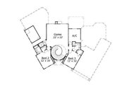 European Style House Plan - 3 Beds 3.5 Baths 4228 Sq/Ft Plan #411-481 