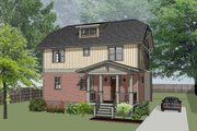 Craftsman Style House Plan - 3 Beds 2.5 Baths 1571 Sq/Ft Plan #79-297 