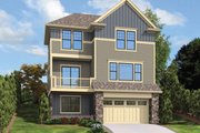 Craftsman Style House Plan - 4 Beds 3.5 Baths 2202 Sq/Ft Plan #48-911 