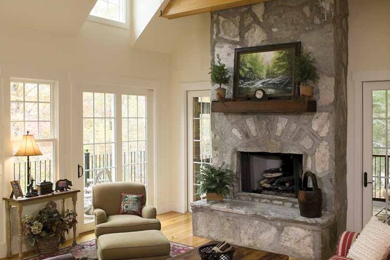Dream House Plan - Interior - Family Room for Craftsman House Plan #929-754 - 4 bed, 3 bath