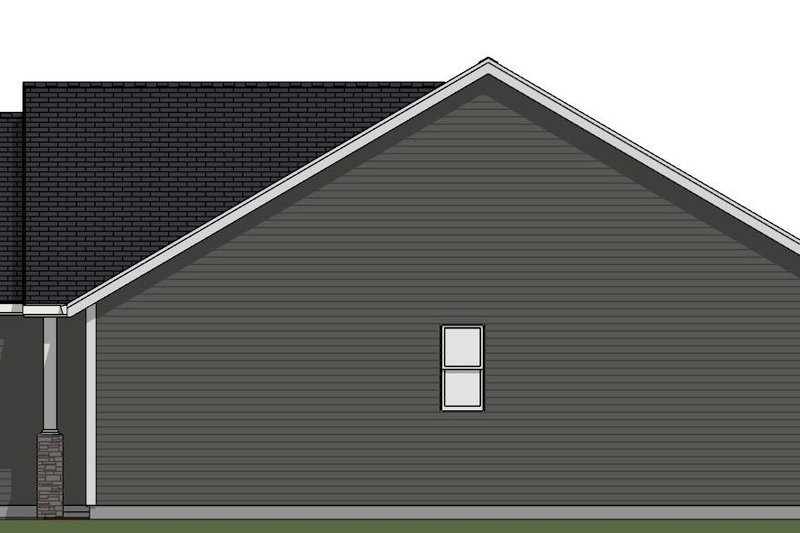 House Blueprint - Exterior - Other Elevation 1 for Ranch House Plan #943-61 - 4 bed, 2 bath
