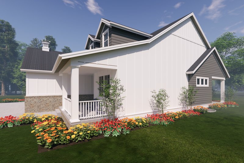 Home Plan - Exterior - Other Elevation 1 for Traditional House Plan #1069-26 - 2 bed, 2 bath