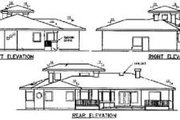 Traditional Style House Plan - 3 Beds 2.5 Baths 2048 Sq/Ft Plan #60-229 