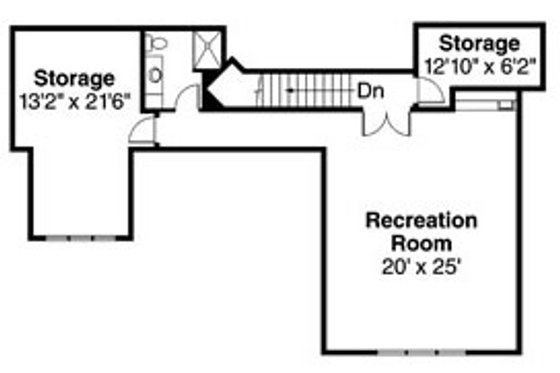 Floor Plan - Upper Floor for Craftsman House Plan #124-760 - 4 bed, 3.5 bath