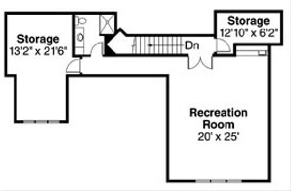 Home Plan - Craftsman Floor Plan - Upper Floor Plan #124-760