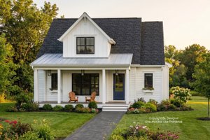 Architectural House Design - Exterior - Front Elevation for Farmhouse House Plan #51-1562 - 3 bed, 3.5 bath