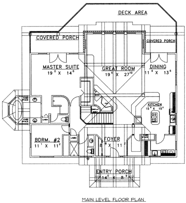 Architectural House Design - Floor Plan - Main Floor Plan #117-467