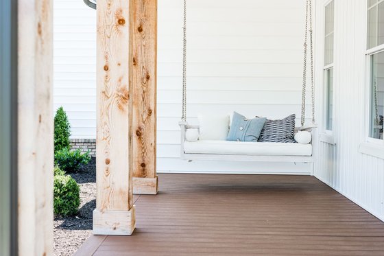 Exterior - Covered Porch for Farmhouse House Plan #1116-1 - 4 bed, 4 bath