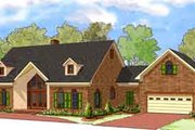 Contemporary Style House Plan - 3 Beds 3.5 Baths 2843 Sq/Ft Plan #8-108 