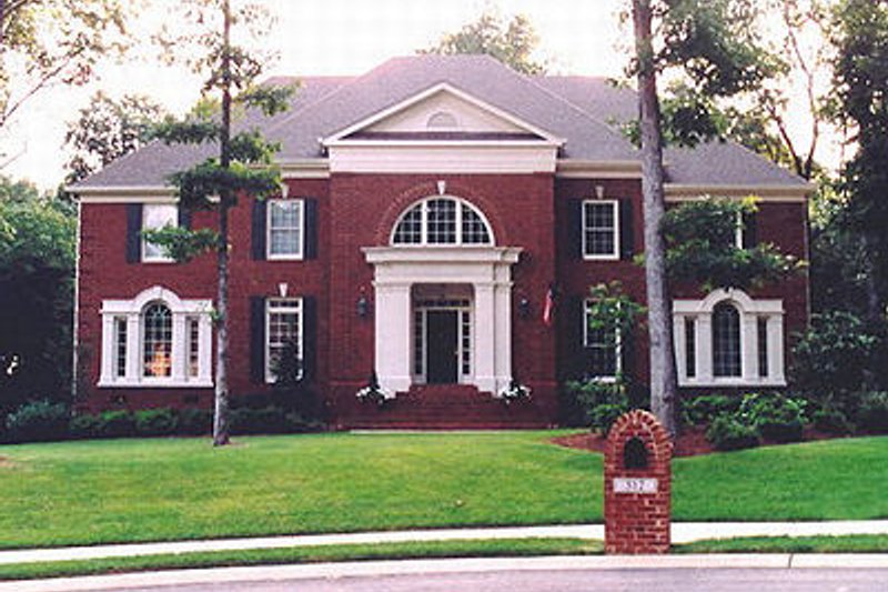 Home Plan - Exterior - Other Elevation 2 for Colonial House Plan #119-320 - 4 bed, 3.5 bath