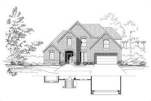 Traditional Exterior - Front Elevation Plan #411-276