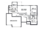 Traditional Style House Plan - 4 Beds 4.5 Baths 3300 Sq/Ft Plan #67-367 