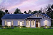 Ranch Style House Plan - 3 Beds 2.5 Baths 1922 Sq/Ft Plan #54-548 