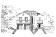 European Style House Plan - 3 Beds 2.5 Baths 3199 Sq/Ft Plan #411-727 