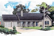 Traditional Style House Plan - 3 Beds 2 Baths 1265 Sq/Ft Plan #16-108 