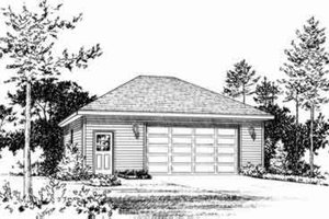 Traditional Exterior - Front Elevation Plan #22-453