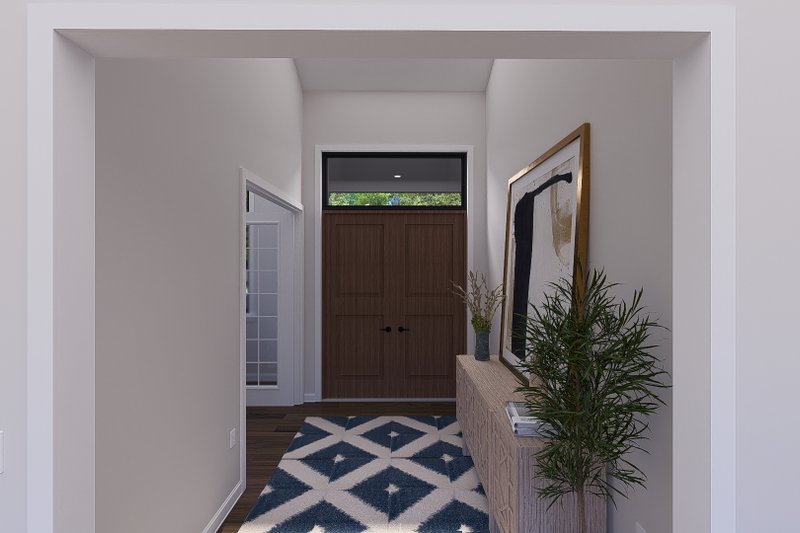 Architectural House Design - Interior - Entry for Farmhouse House Plan #1060-345 - 3 bed, 2.5 bath