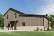 Barndominium Style House Plan - 3 Beds 2.5 Baths 2148 Sq/Ft Plan #1092-53 