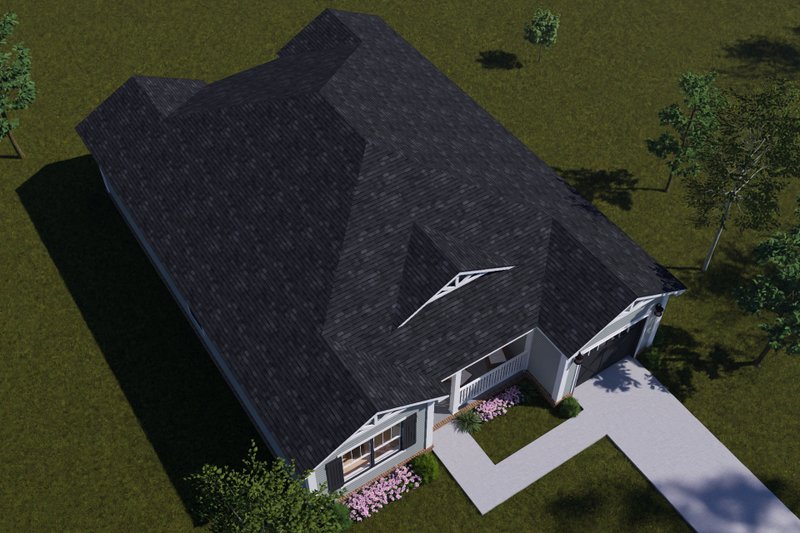 Home Plan - Exterior - Other Elevation 5 for Cottage House Plan #513-2483 - 3 bed, 3 bath