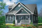 Country Style House Plan - 3 Beds 2.5 Baths 1689 Sq/Ft Plan #25-2083 