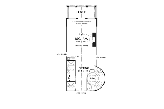 Floor Plan - Other Floor 1 for Mediterranean House Plan #929-900 - 5 bed, 6.5 bath
