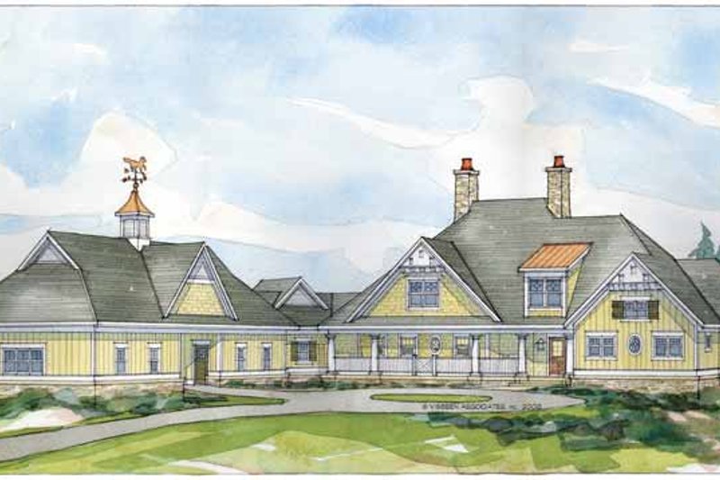 Home Plan - Traditional Exterior - Front Elevation Plan #928-33
