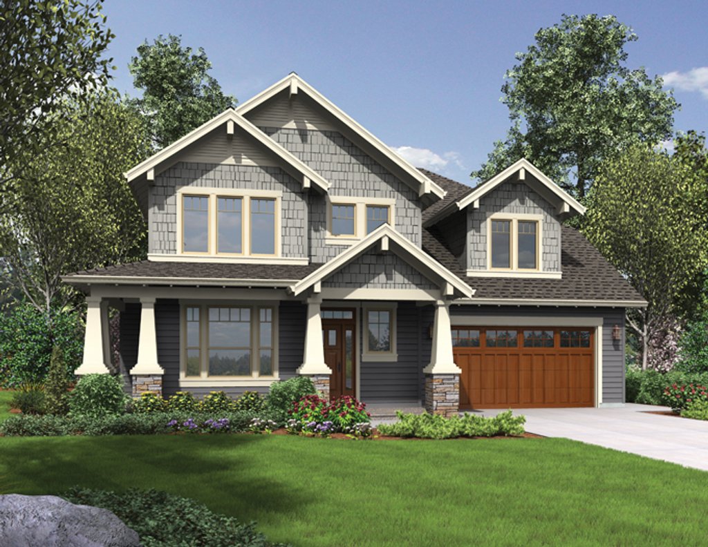 Craftsman Style House Plan 3 Beds 2 5 Baths 2936 Sq Ft 