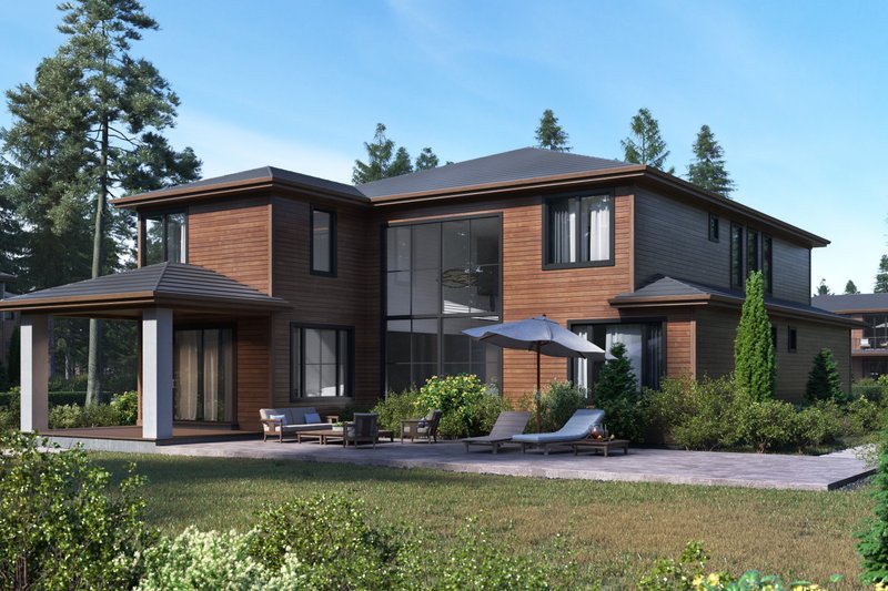 Dream House Plan - Exterior - Other Elevation 1 for Traditional House Plan #1066-93 - 5 bed, 4.5 bath