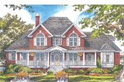 Country Style House Plan - 4 Beds 3.5 Baths 3293 Sq/Ft Plan #929-886 