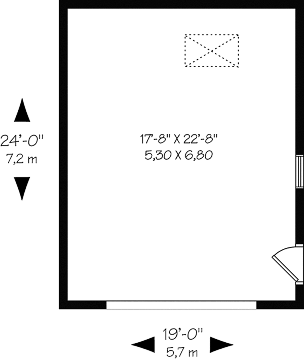 Country Floor Plan - Main Floor Plan #23-2455
